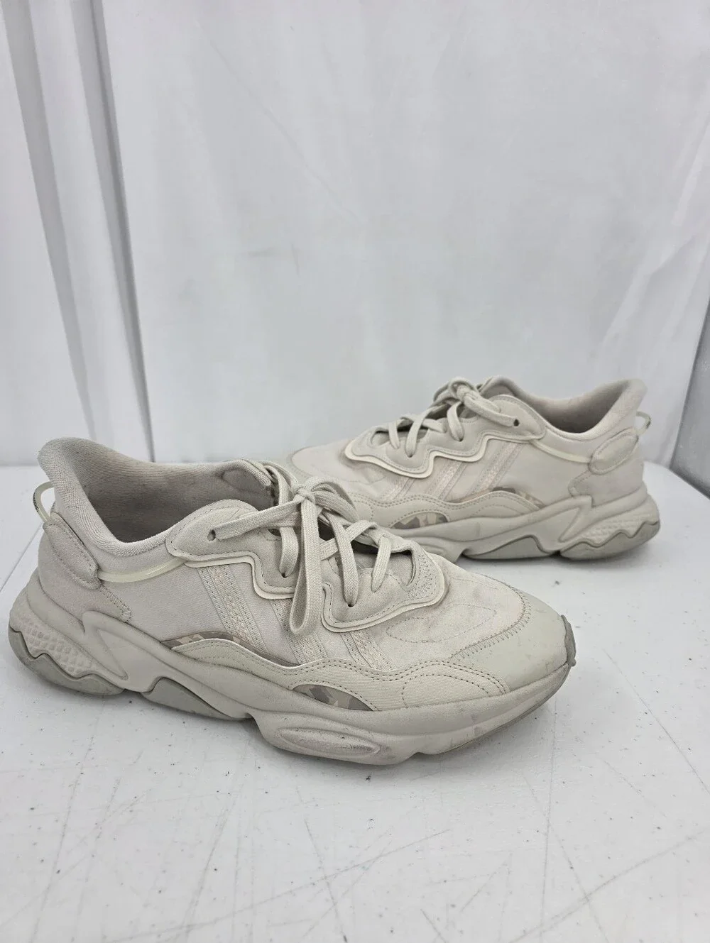 Adidas Osweego 'Aluminum Metal Gray' Men's Size 11.5 Sneakers GX3322 No Box EUC.